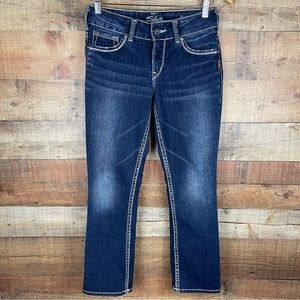 Silver Jeans Suki Capri Jeans Women’s Size W26